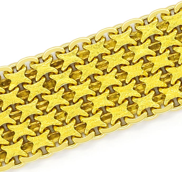 Foto 2 - Geschmackvolles Gelbgold-Armband massiv 18K, K3431