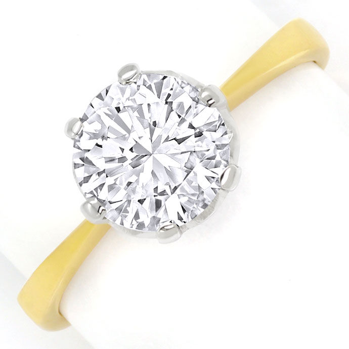 Foto 2 - Klassischer Diamantring mit imposantem 1,65ct Brillant, S9664